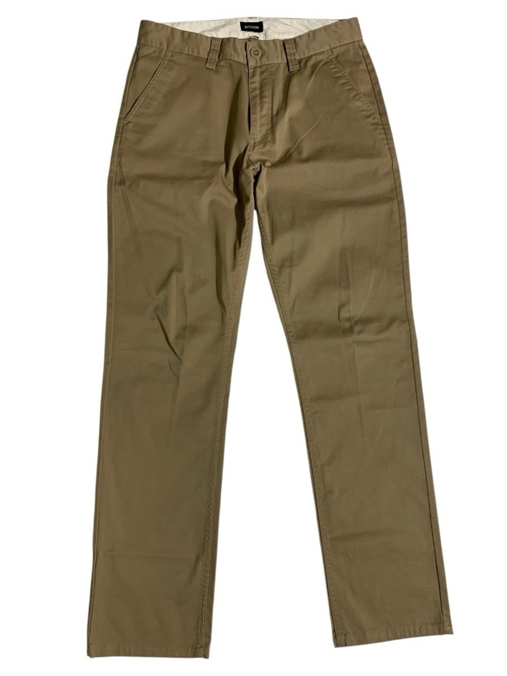 14th & Union Men's Khaki Straight Chinos